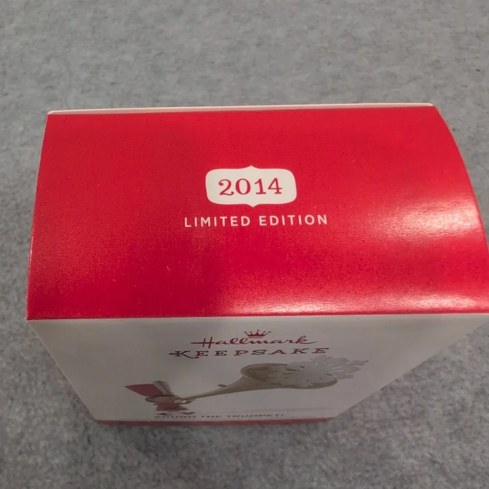 Hallmark Keepsake 2014 Sound‎ the Trumpet Christmas Ornament Limited Edition - Picture 2 of 4